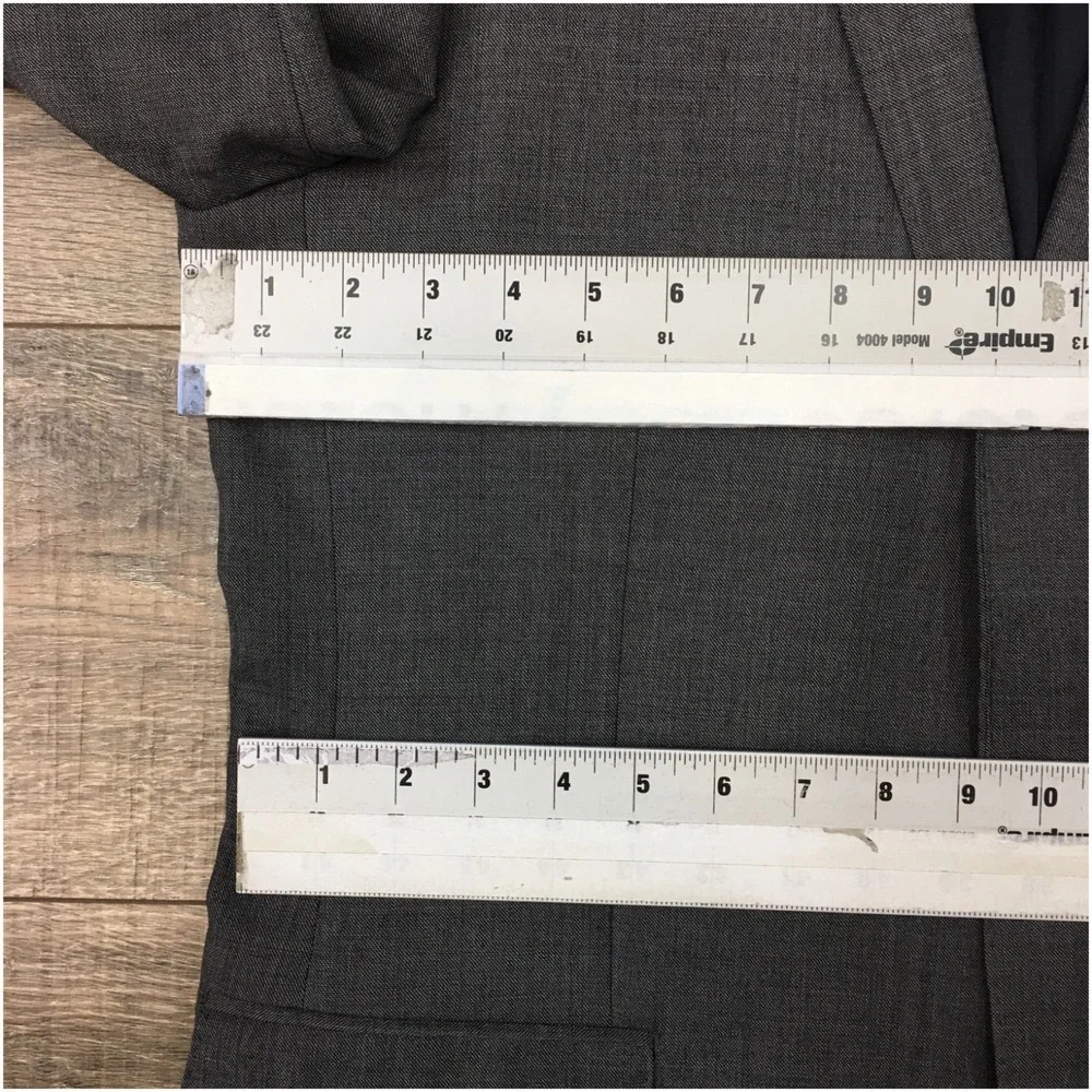 J CREW LUDLOW Mens Wool Blazer Sport Coat Casual Jacket Size 42L‎ Gray Suit